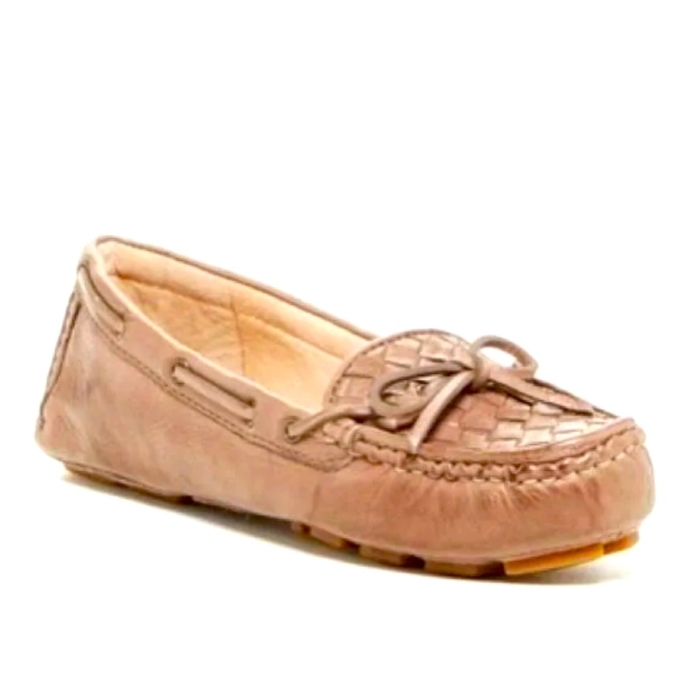Frye Reagan Woven Driving Moccasin Sz 8.5M